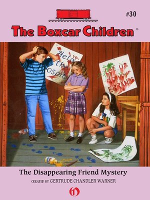 cover image of The Disappearing Friend Mystery